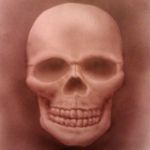 Rotring drawing ink on paper by airbrush A4